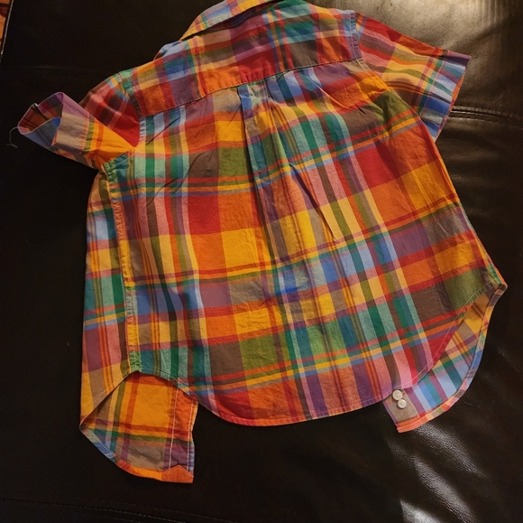 Polo plaid short sleeve shirt - Picture 4 of 4